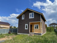 Продается новый дом для круглогодично проживания в Чеховском районе, д. Васькино.