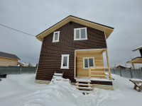 Продается новый дом для круглогодично проживания в Чеховском районе, д. Васькино.