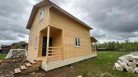 Продается новый дом для круглогодично проживания в Чеховском районе, д. Васькино