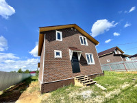 Продается новый дом для круглогодично проживания в Чеховском районе, д. Поповка.